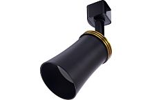 Светильник трековый Feron AL160 под лампу GU10 220В Черный картинка 